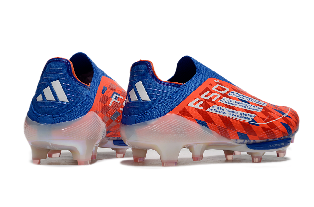 F50 Elite FG – Bleu Royal / Rouge