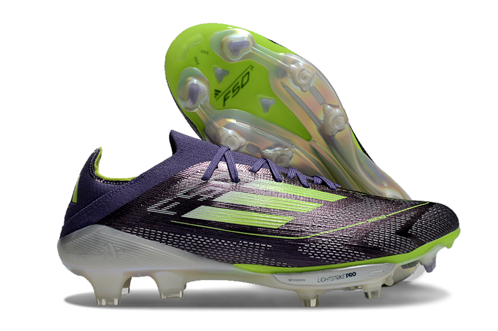 F50 Adizero FG – Violet/Jaune/Blanc
