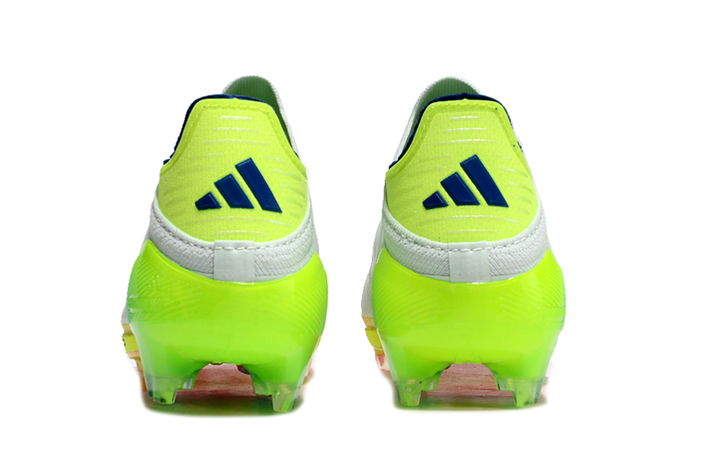 F50 Elite FG – Blanc / Jaune Néon