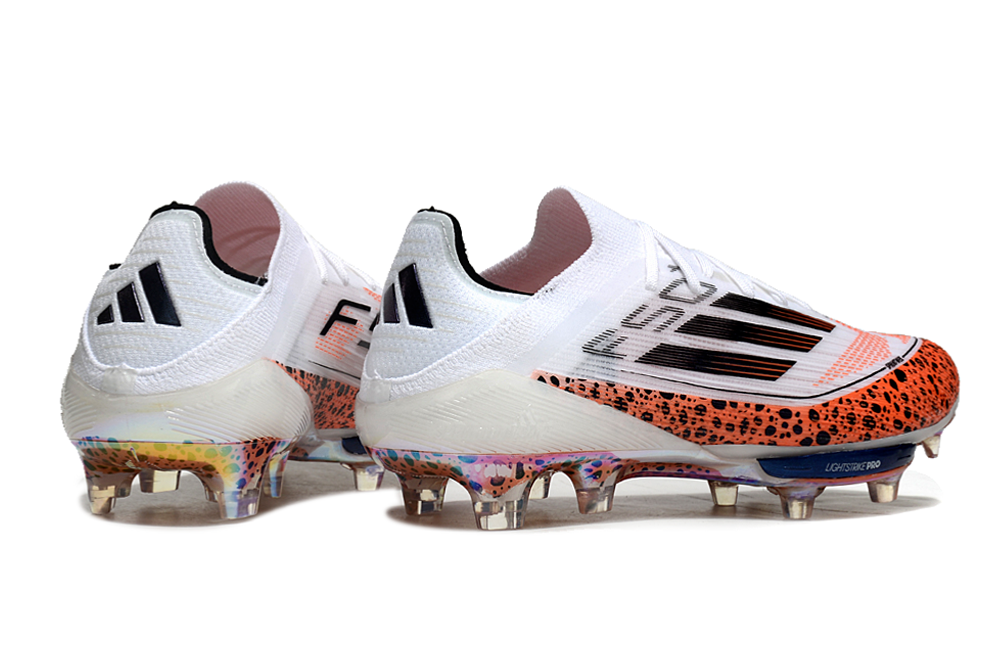 F50 Elite FG - Blanc/Noir/Léopard