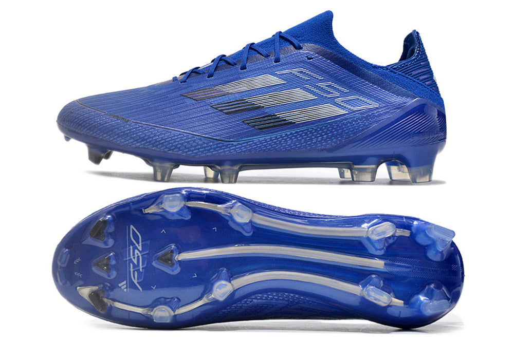 F50 Adizero FG - Bleu/Argent/Noir