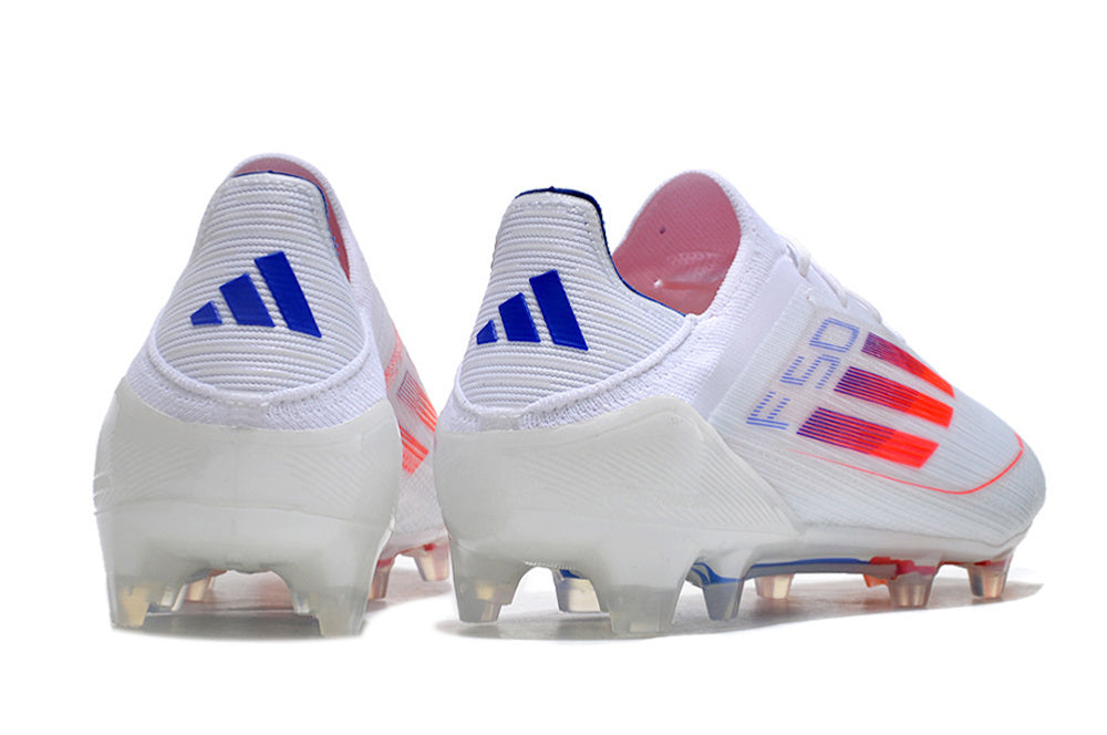 F50 Adizero FG - Blanc/Rose/Orange