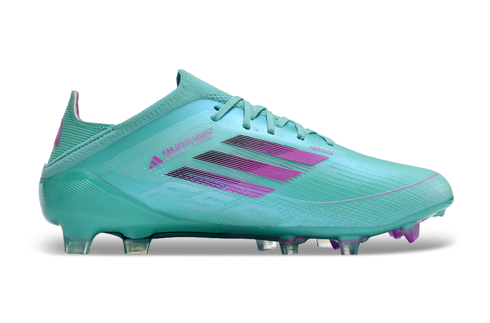 F50 Adizero FG – Jade / Violet / Bleu