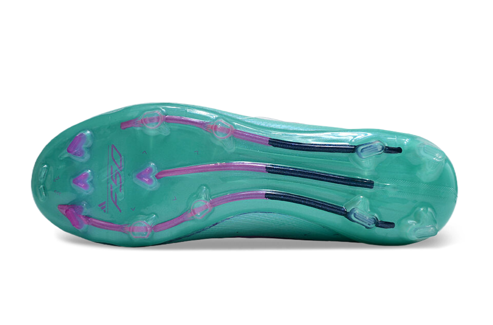 F50 Adizero FG – Jade / Violet / Bleu