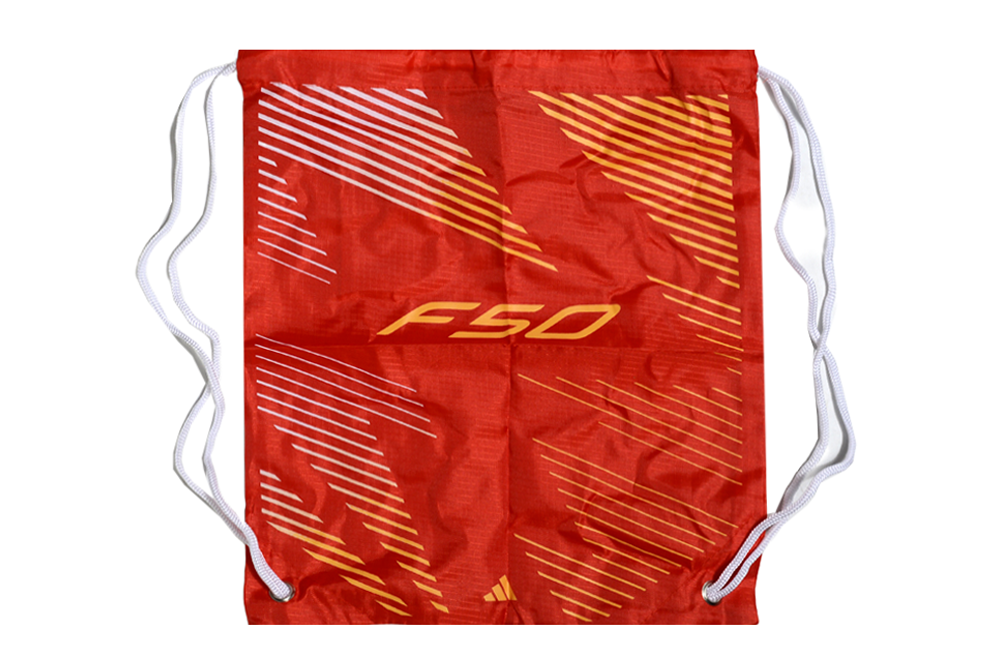 F50 Adizero FG – Blanc / Orange Solaire
