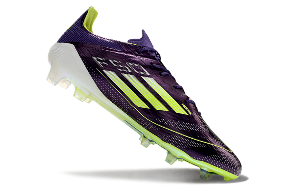 F50 Adizero FG – Violet/Jaune/Blanc