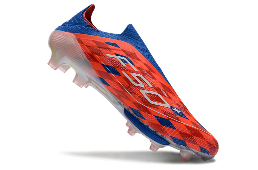 F50 Elite FG – Bleu Royal / Rouge
