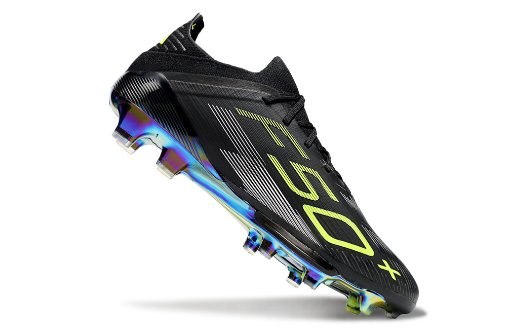 F50 Adizero FG – Noir / Chrome/ Gris