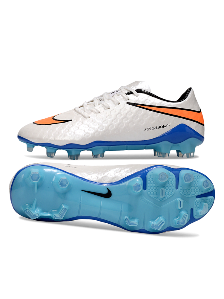 Nike Hypervenom — Blanc Glacial / Orange