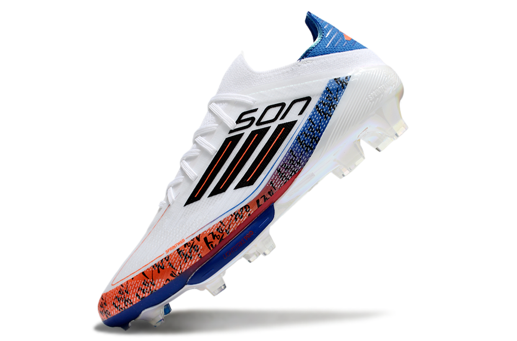F50 Adizero FG – Blanc / Bleu Taegeuk