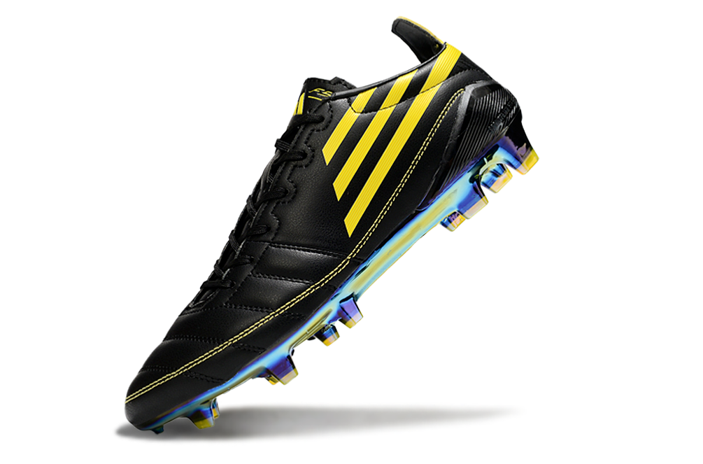 F50 Adizero FG Cuir – Noir / Jaune Doré