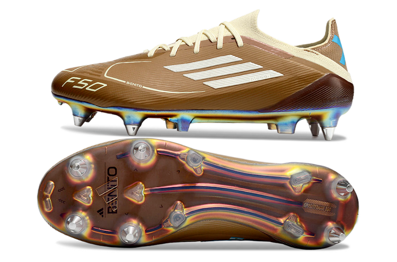 F50 Adizero SG – Marron / Beige Sable