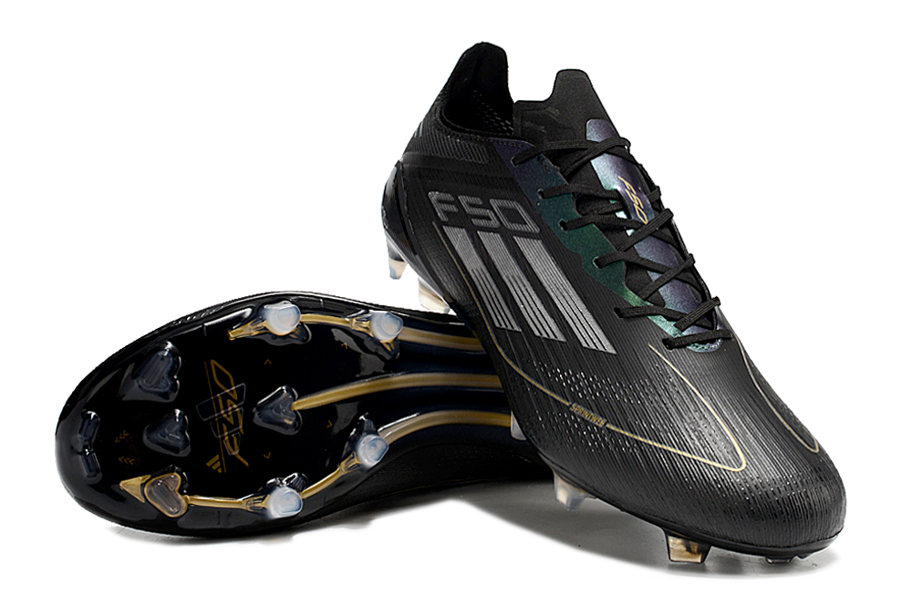F50 Adizero FG – Noir / Doré Éclipse