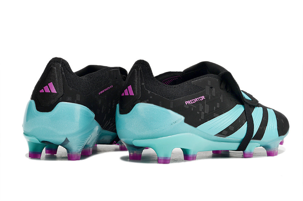 Adidas Predator 24 FG – Noir / Turquoise / Violet