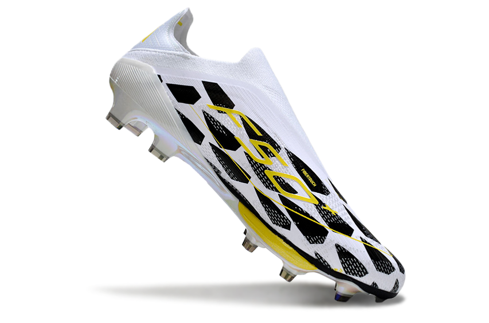 F50 Adizero FG – Blanc / Jaune Fusion
