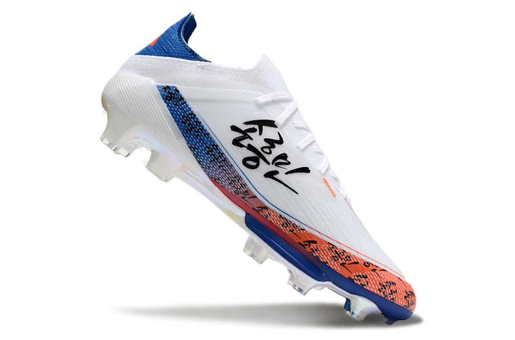 F50 Adizero FG – Blanc / Bleu Taegeuk