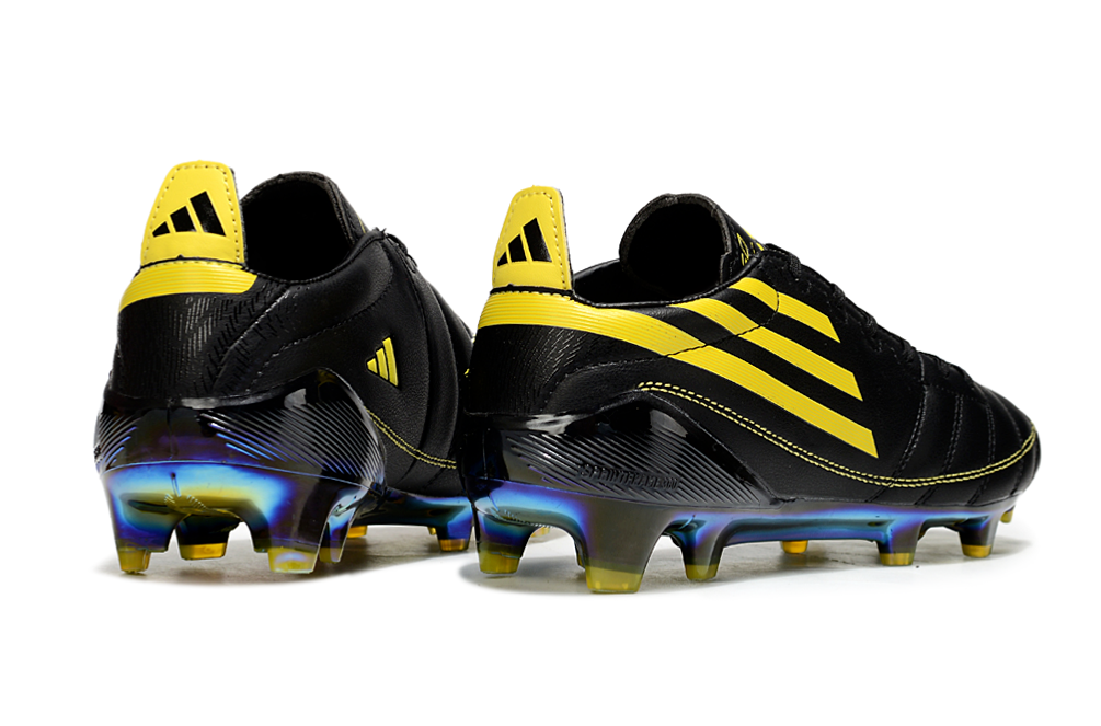 F50 Adizero FG Cuir – Noir / Jaune Doré