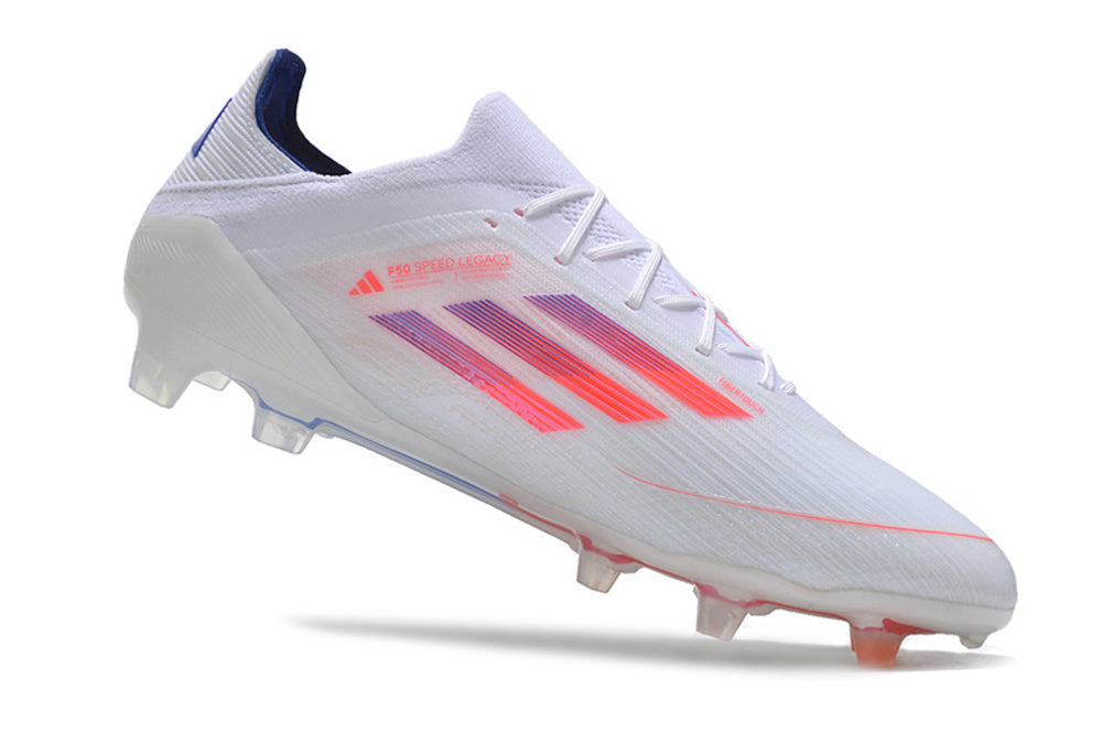 F50 Adizero FG - Blanc/Rose/Orange