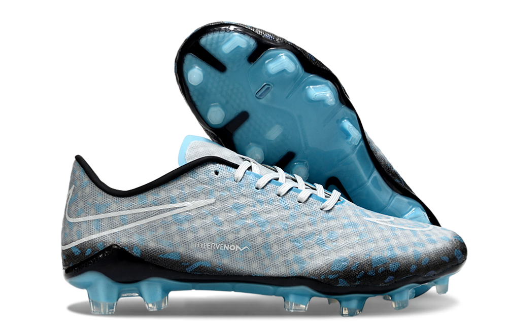 Nike Hypervenom -Argent / Bleu