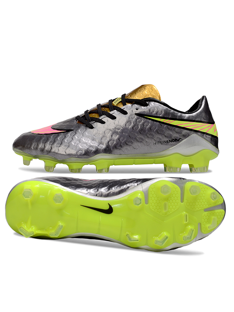 Nike Hypervenom – Gris Acier / Volt