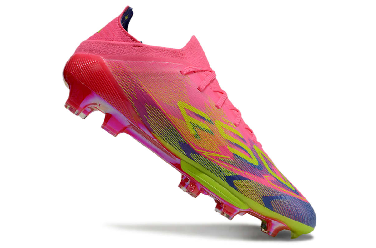 F50 Elite FG – Rose Flash / Vert