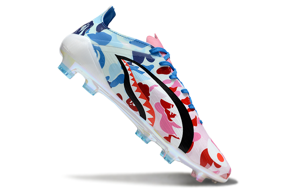 F50 Adizero FG – BAPE Rose / Bleu