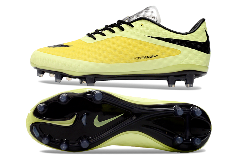Nike Hypervenom Jaune Pastel / Argent