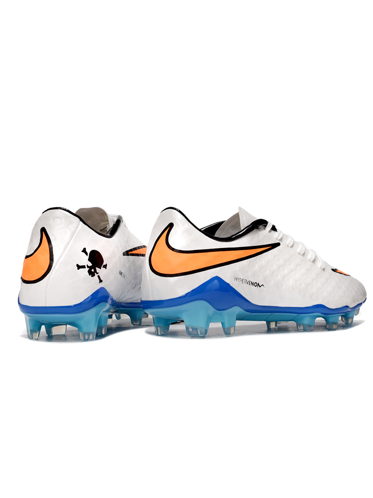 Nike Hypervenom — Blanc Glacial / Orange