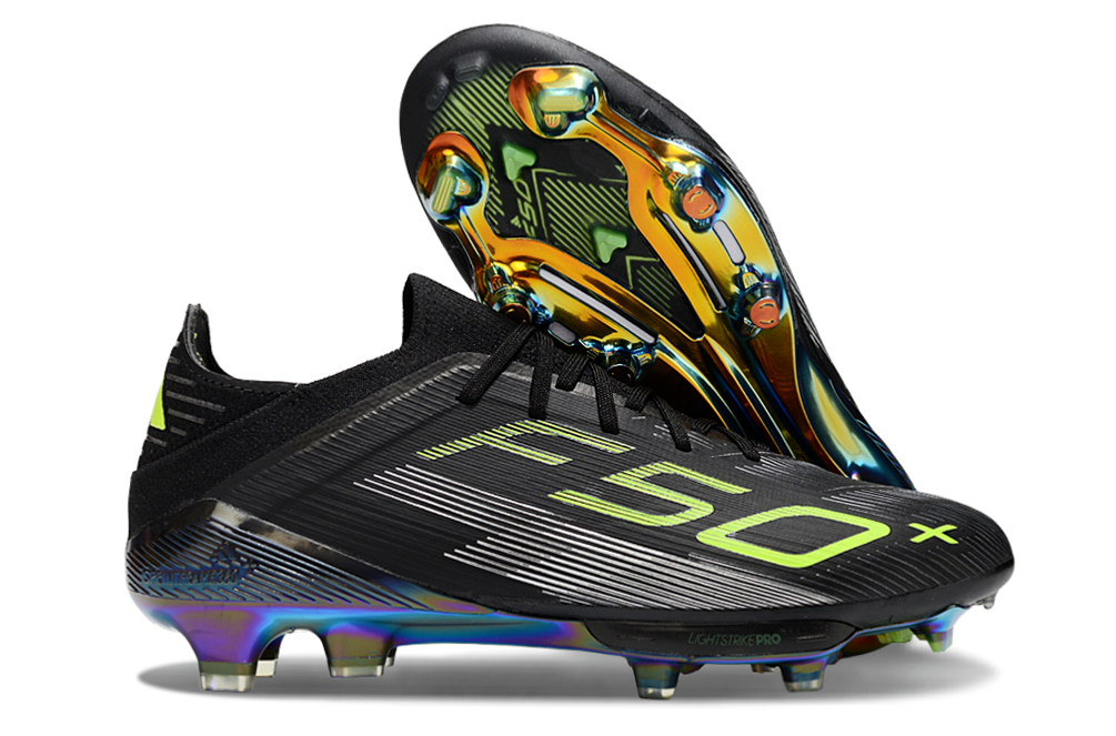 F50 Adizero FG – Noir / Chrome/ Gris