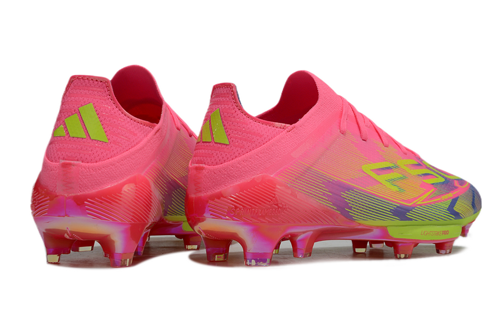 F50 Elite FG – Rose Flash / Vert