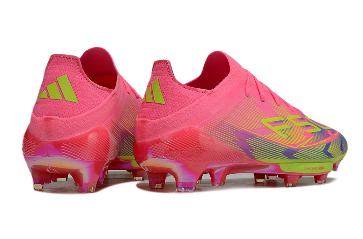 F50 Elite FG – Rose Flash / Vert