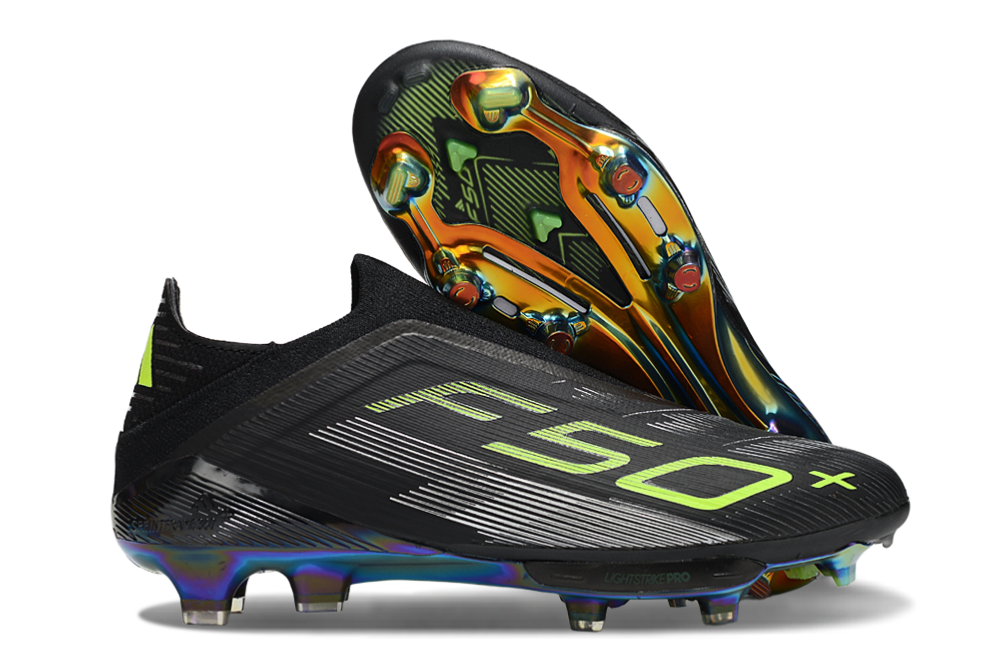 F50 Adizero FG – Noir / Chrome/ Gris